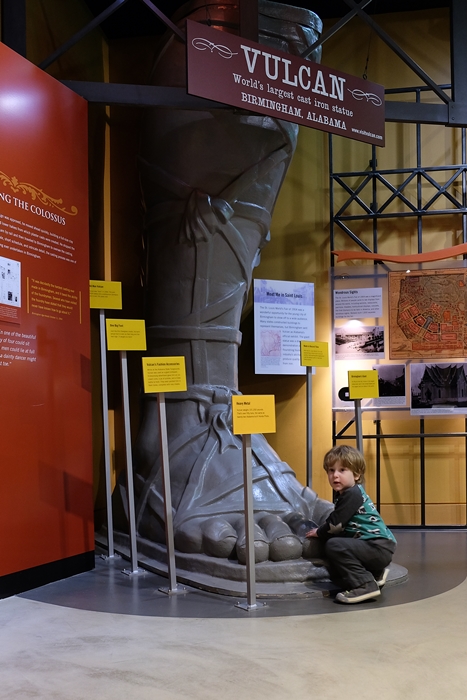 birmingham, Alabama with kids: Vulcan statue