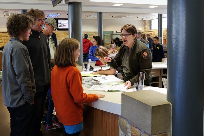 Junior Ranger badge at Mammoth Cave