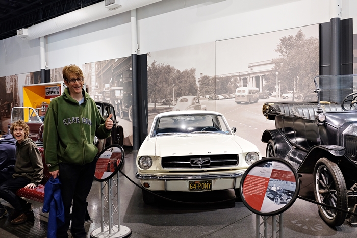 Dave with a mustang