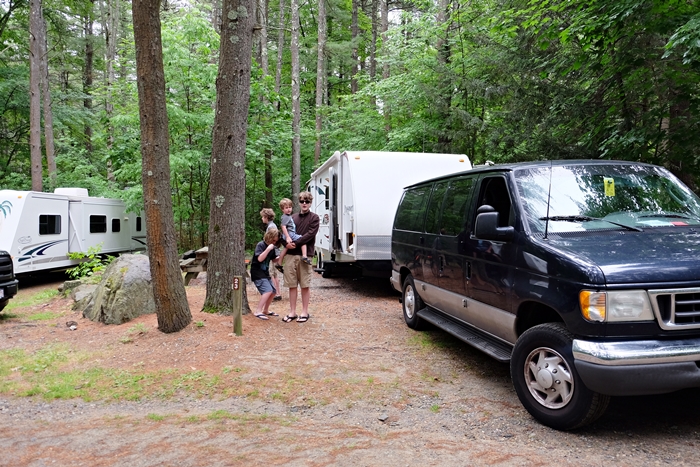 Site 23 Minuteman Campground, Lexington, MA