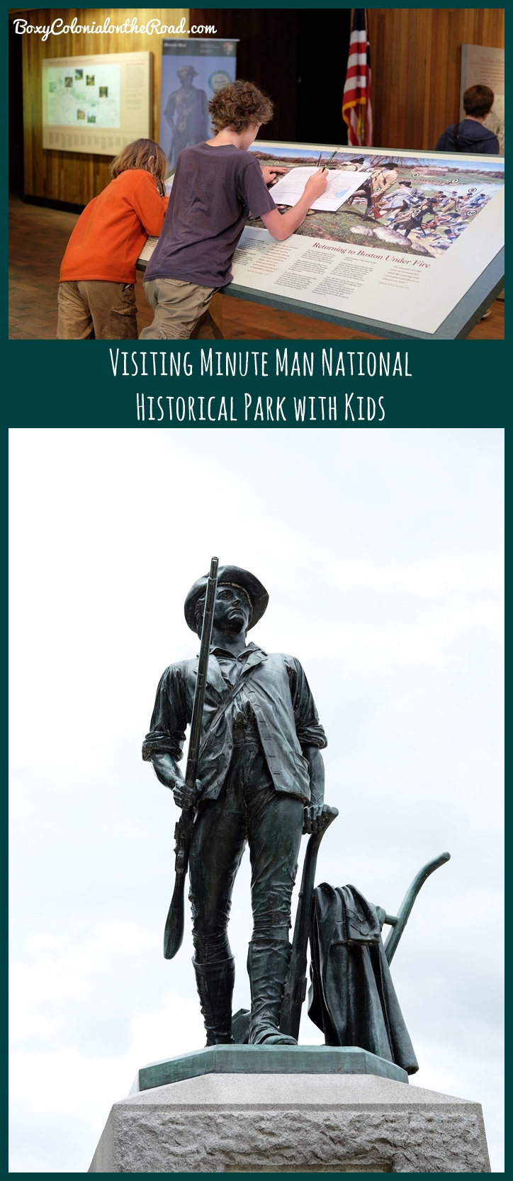 visiting the Minute Man National Historical Park in Lexington and Concord, MA with kids