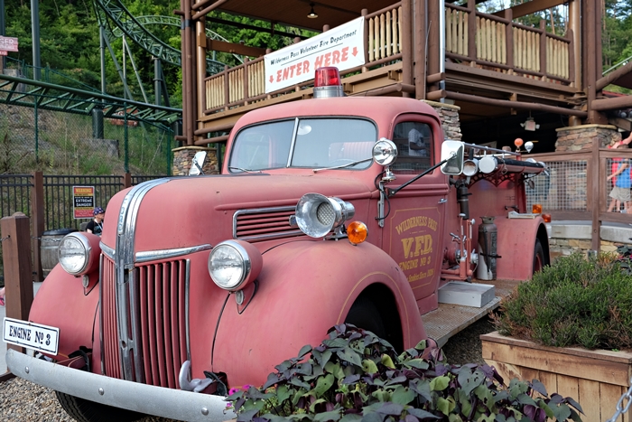 Firechaser roller coaster, Dollywood