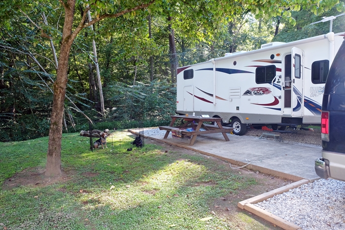 Travelers Rest KOA campground