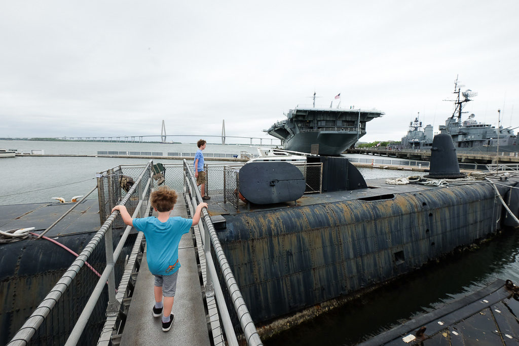 USS Clagmore at Patriots Point, SC