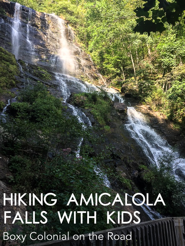 tips for hiking Amicalola Falls in Georgia with kids
