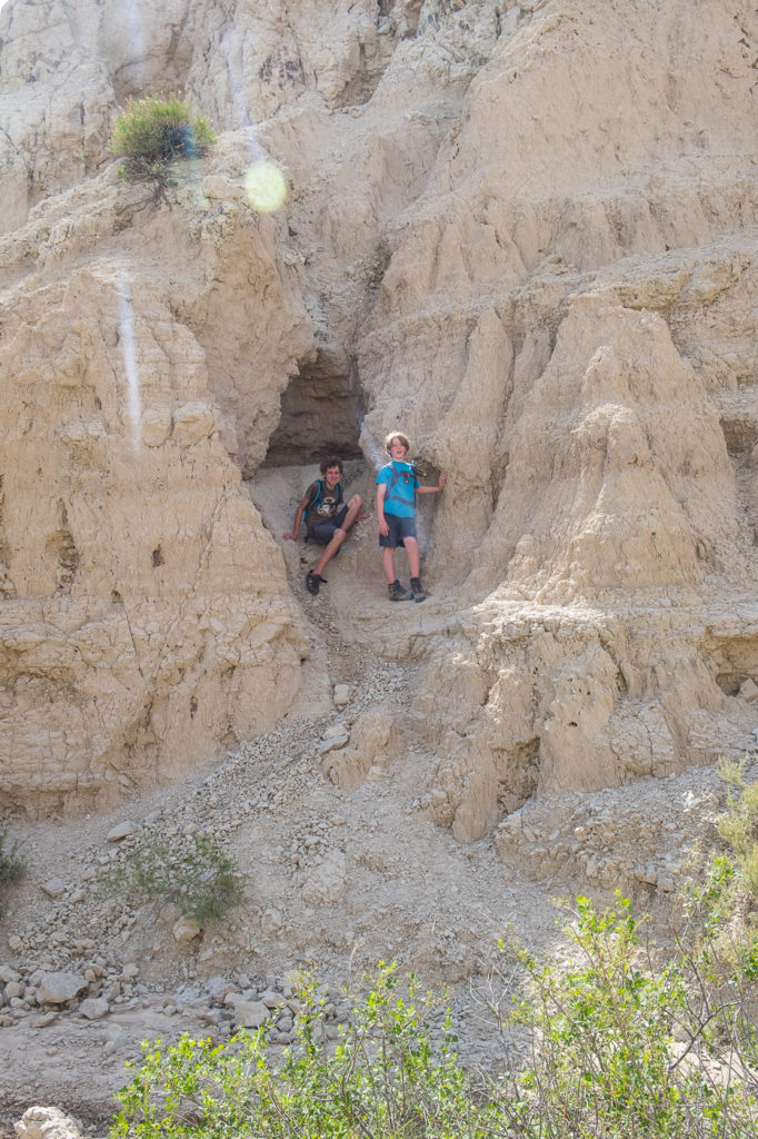 Badlands with kids