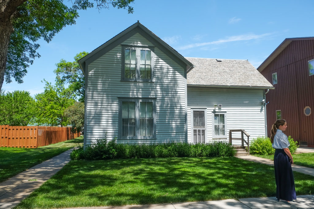 Ma and Pa Ingalls' house in De Smet, SD