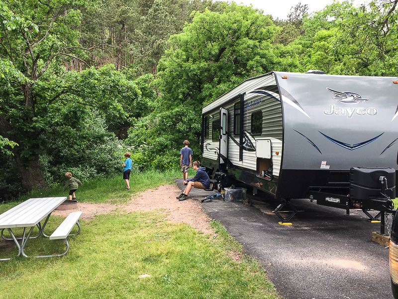 Game Lodge Campground at Custer State Park