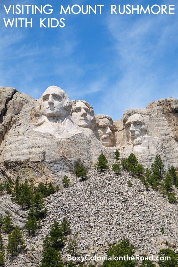 visit Mount Rushmore with kids