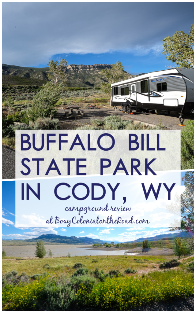 Buffalo Bill State Park in Cody, WY: campground review #rvcamping #rving
