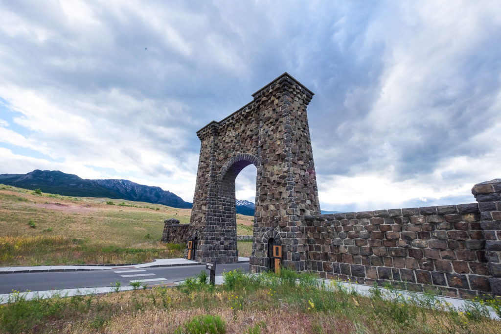 Roosevelt Arch, Yellowstone National Park