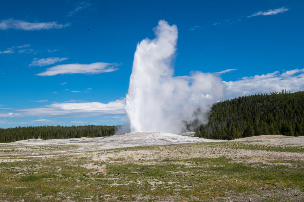 old faithful, Yellowstone