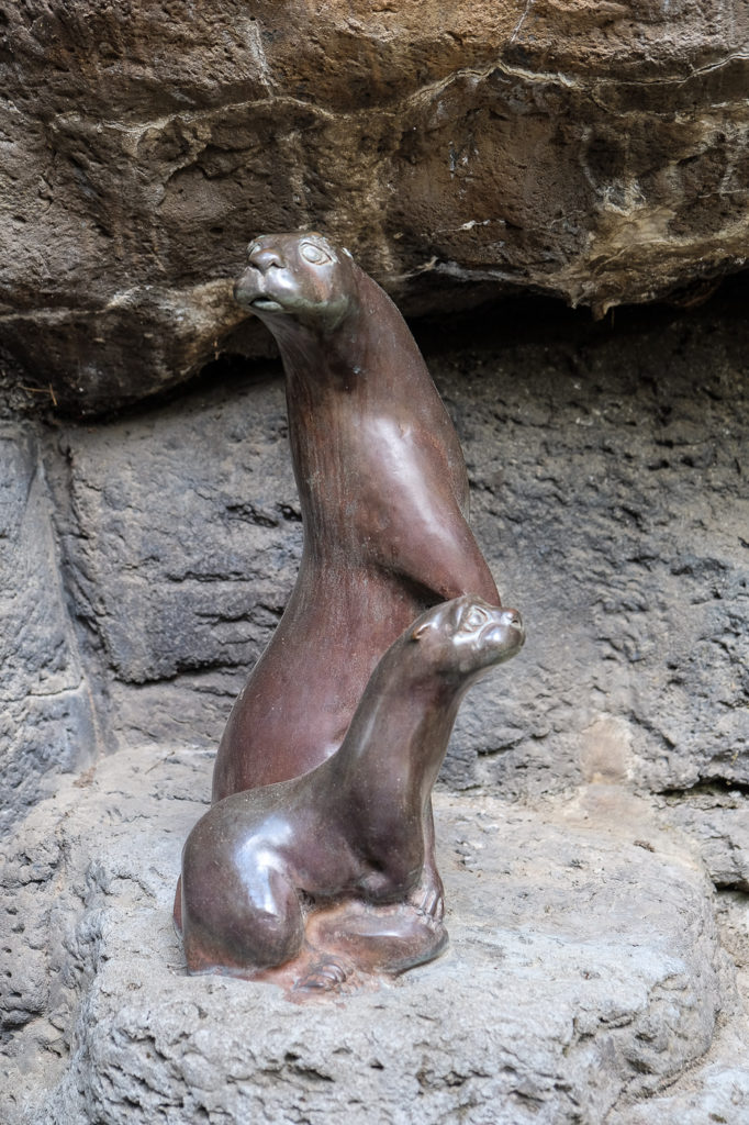 Otter sculpture, High Desert Museum