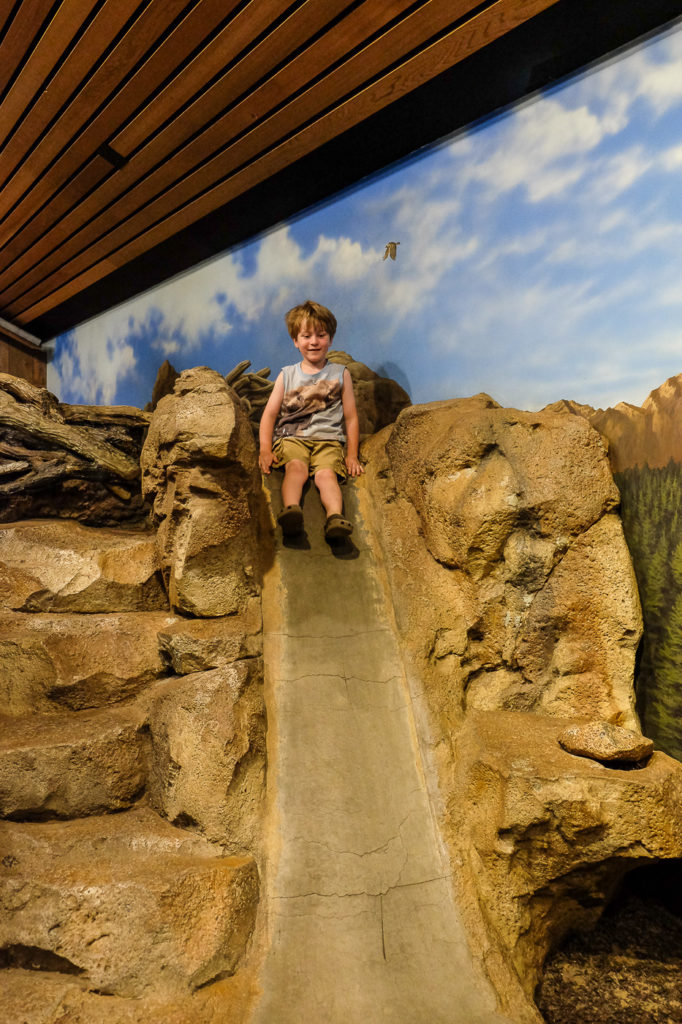 play area at High Desert Museum, Bend, or
