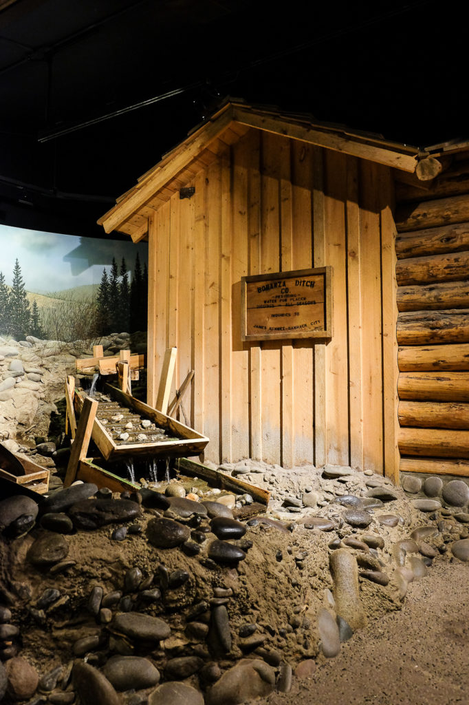 mining exhibit at High Desert Museum