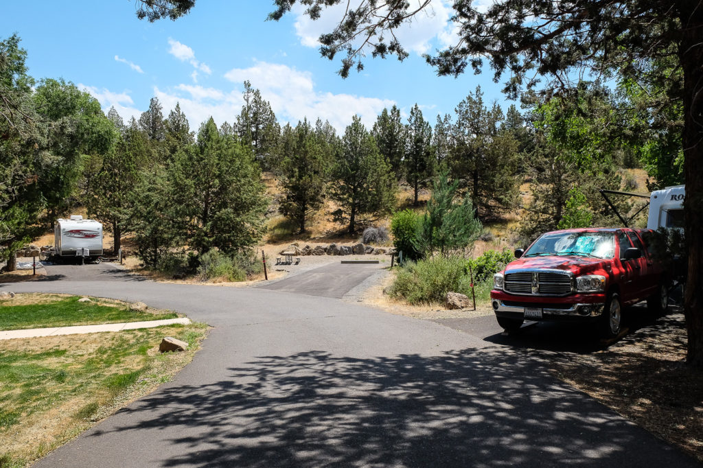 Tumalo State Park campground, bend, OR