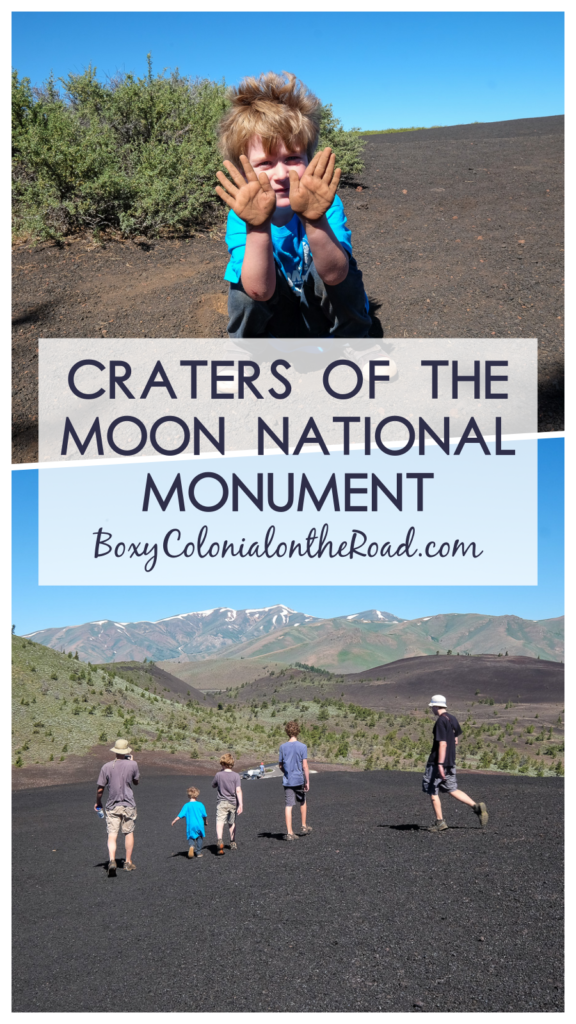 Visiting Craters of the Moon National Monument in Arco, ID with kids. 