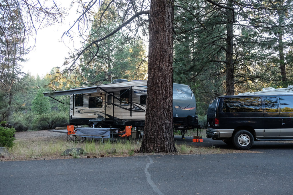 collier memorial state park campsite