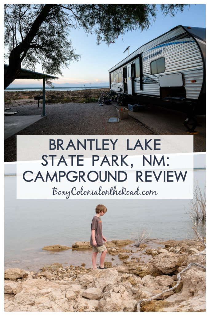A review of our stay at Brantley Lake State Park campground outside Carlsbad, NM. Great base camp for  exploring Carlsbad Caverns National Park #campgroundreview #rving #nationalparks #camping #newmexico #statepark