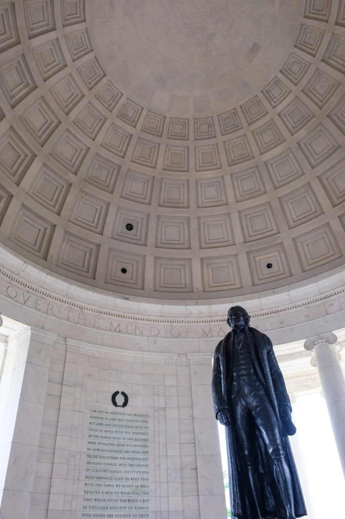 Jefferson in his memorial