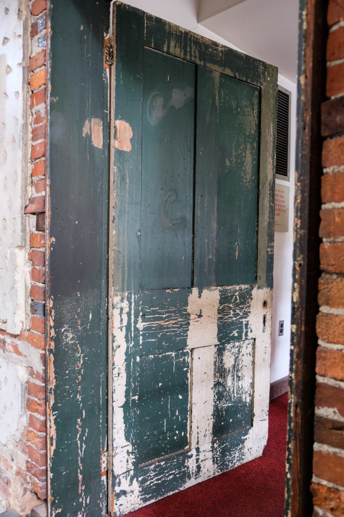 Old Door at Franklin Court, Philadelphia