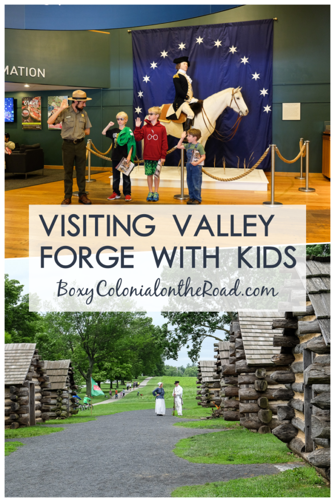 A visit to Valley Forge National Historical Park with kids: ranger talk, Junior Ranger program, and more
