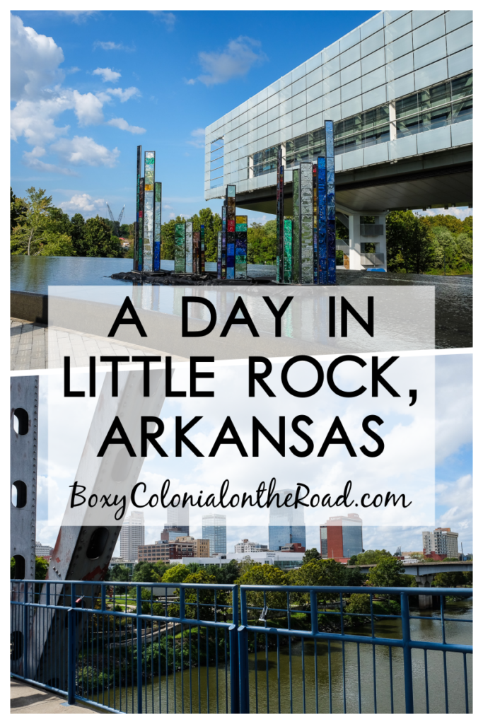 Our visit to Little Rock, Arkansas: Clinton Library and Museum and a bunch of bridges