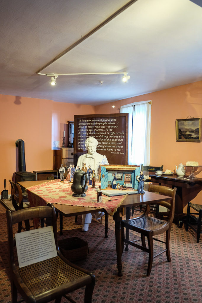 Mark Twain's dining room
