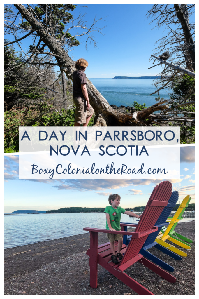how to spend a day in Parrsboro, Nova Scotia with kids: Fundy Geological Museum, Partridge Island, and more