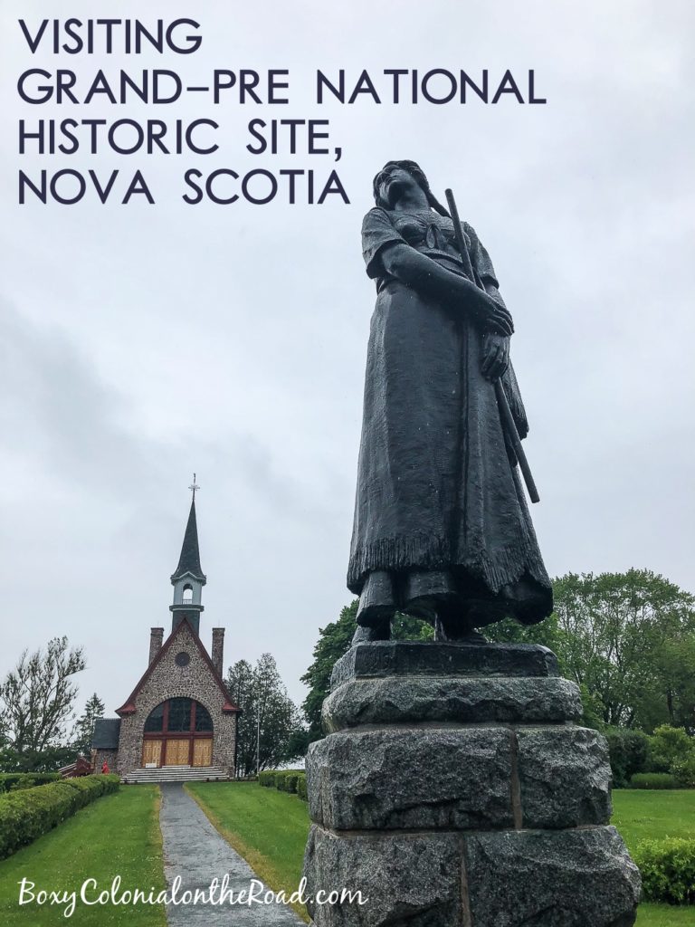 Our visit to Grand-Prè National Historic Site in Nova Scotia, Canada with kids