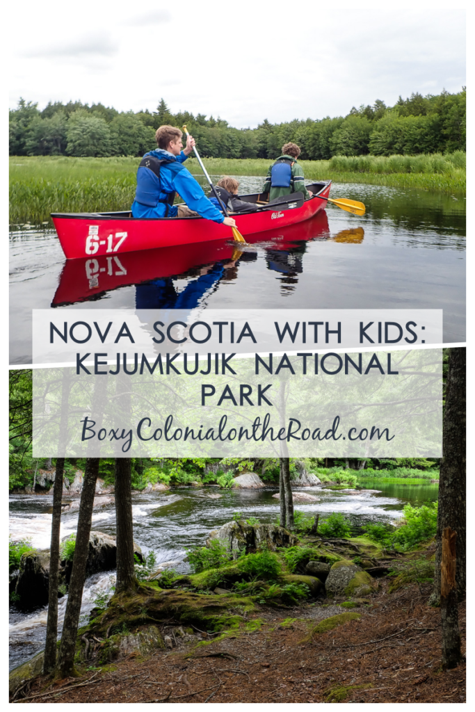 A day in Kejumkujik National Park and Historic Site, Nova Scotia with kids: hiking and guided canoe trips