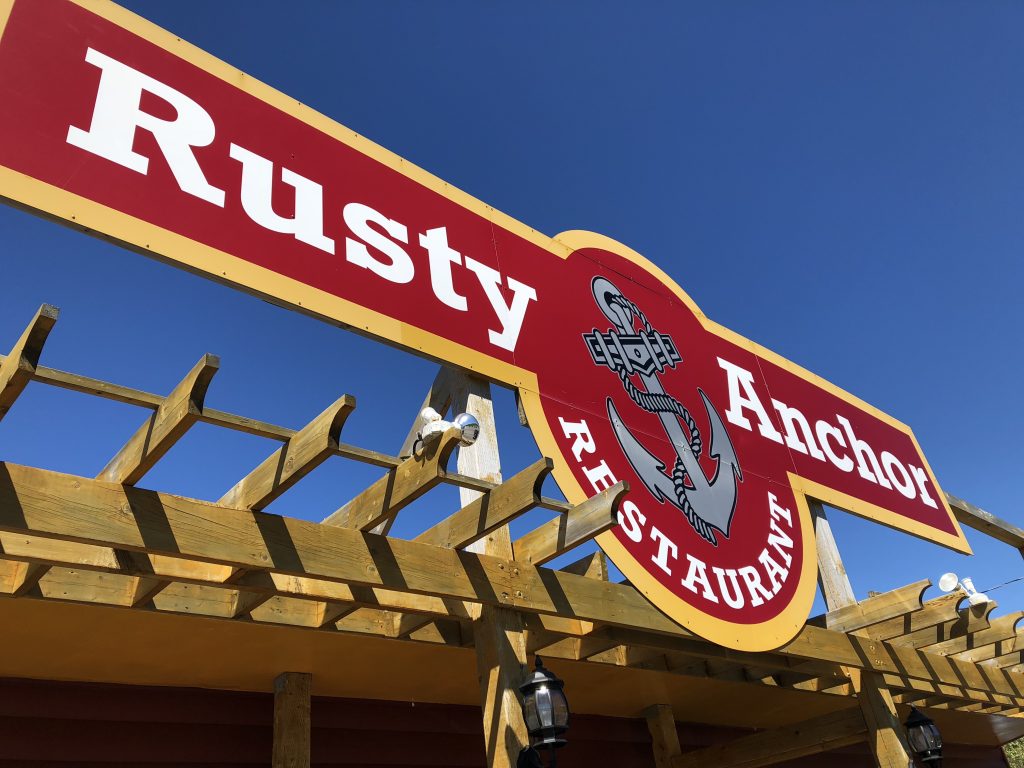 rusty anchor restaurant, cabot trail