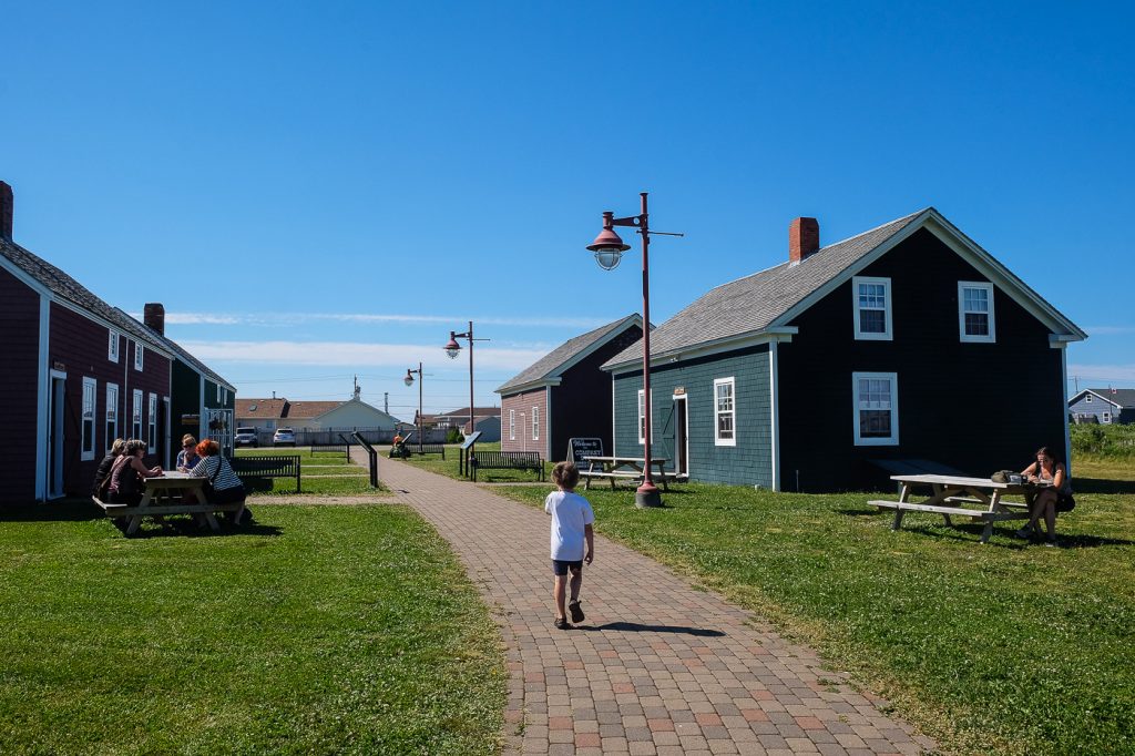 miners village at Glace Bay