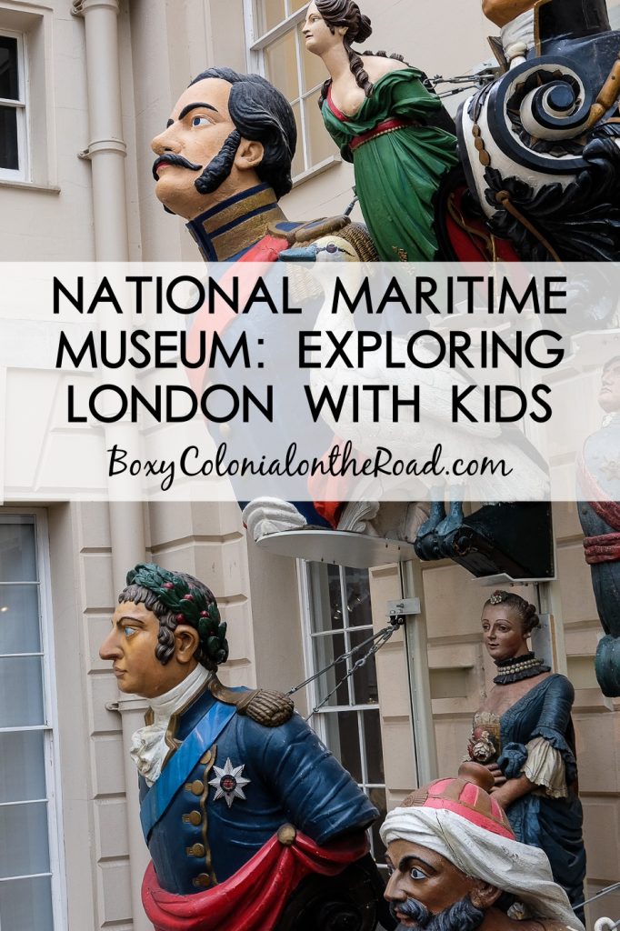 Visiting the National Maritime Museum in Greenwich: Exploring London with kids. Free things to do in London!