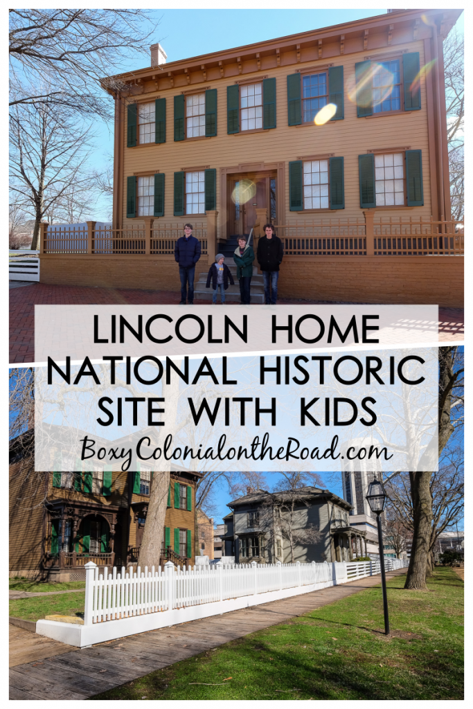 Visiting the Lincoln Home National Historic Site and Abraham Lincoln's Tomb with kids, Springfield, Illinois