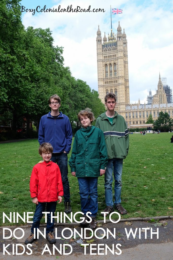 Our nine favorite things to do in London with kids and teens: Tower of London, British Museum, Diana Playground, Westminster Abbey, and lots more...with tips on keeping young kids happy at museums!