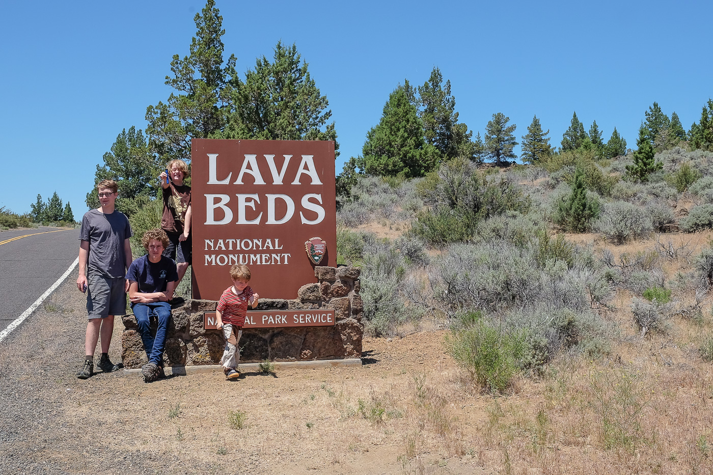 Lava Beds National Monument Fun with Volcanoes Continued! Boxy