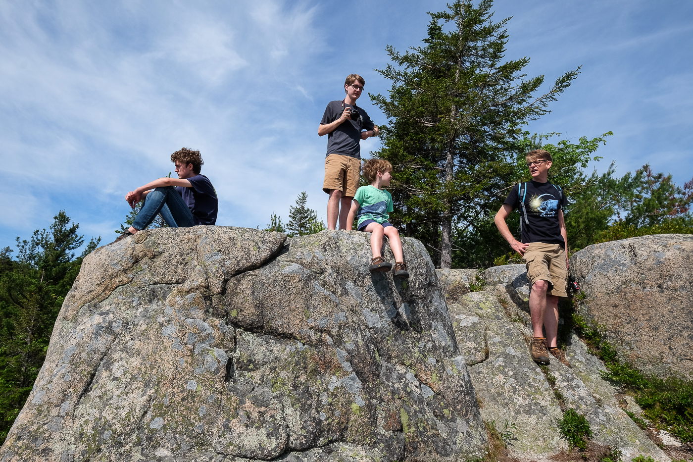 Two days in Acadia National Park with kids