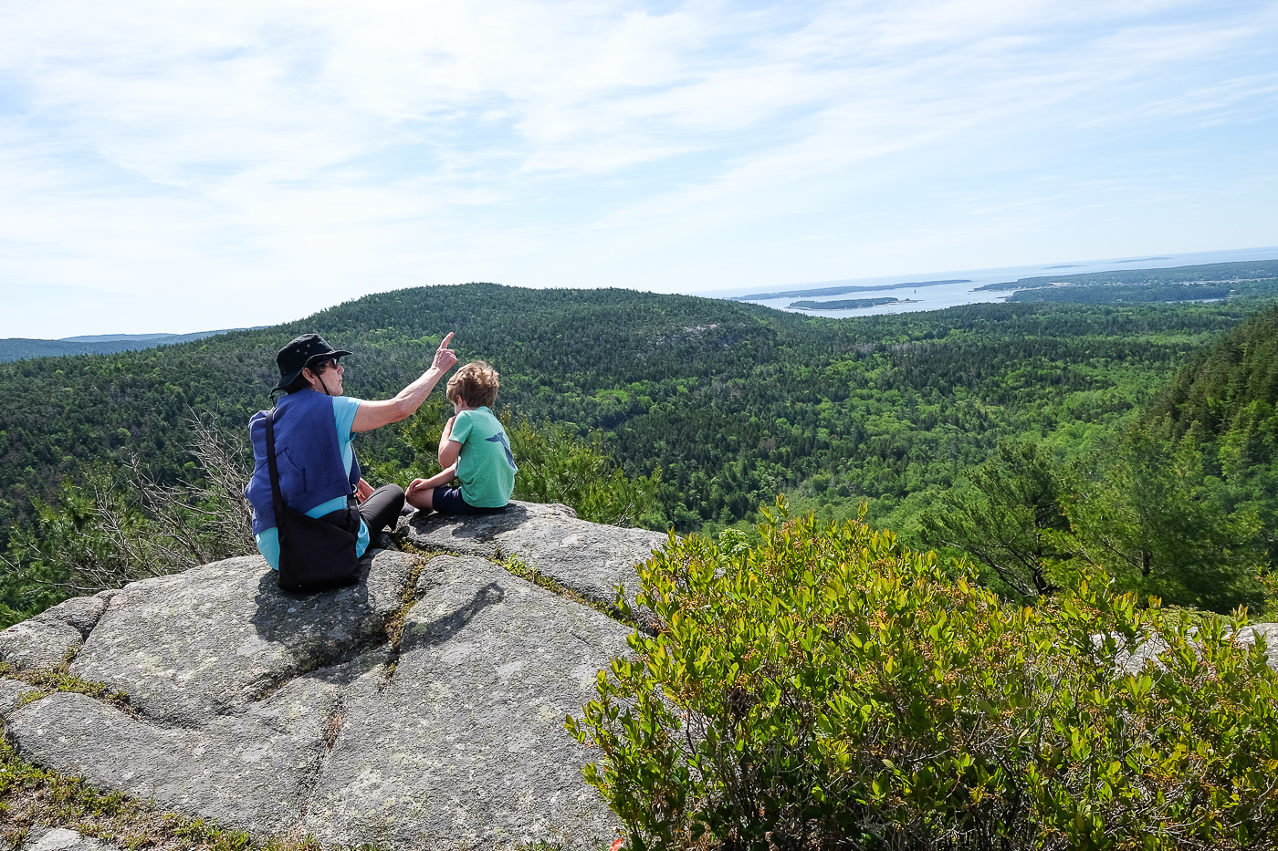 Two days in Acadia National Park with kids