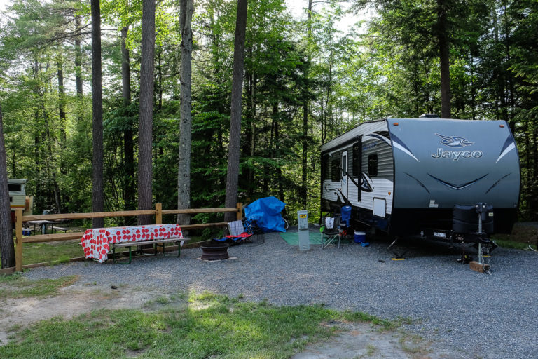 Quechee/Pine Valley KOA: Campground Review - Boxy Colonial On the Road