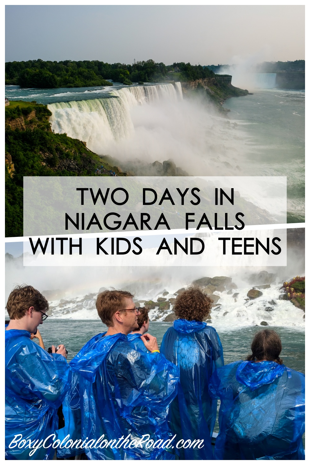 In Niagara Falls With Kids And Teens